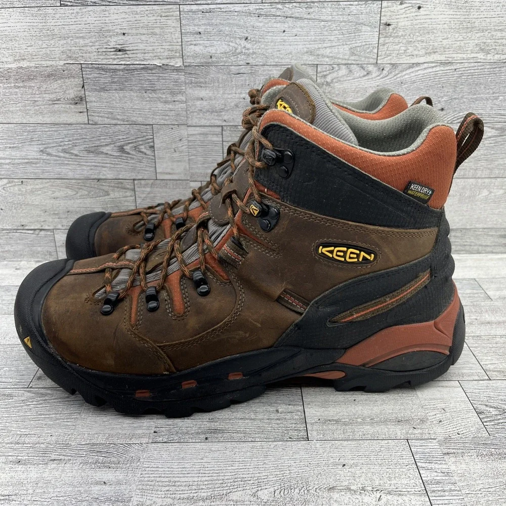 KEEN Utility Pittsburgh Waterproof Soft Toe Work Boots‎ 1009709D Men Size 13D